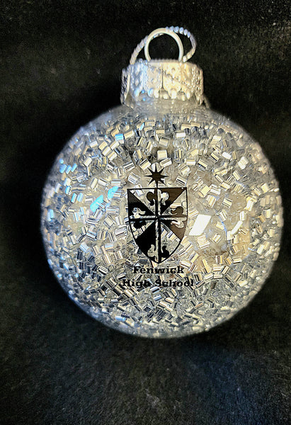 Fenwick Christmas 2023 Glitter Ornament