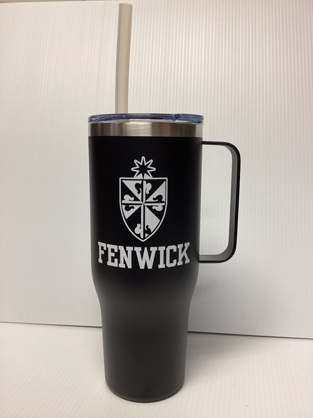 Fenwick Stainless 40 oz mug with handle