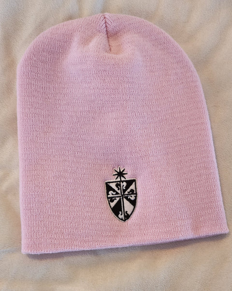 Youth Winter Shield Beanie- Black or Light Pink