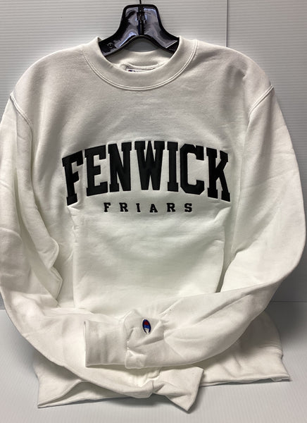 Uniform Approved Fenwick Friars Crewneck White