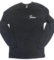 Black Long Sleeve Friars T Shirt