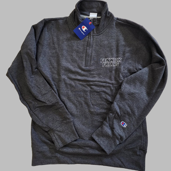 Uniform Approved Champion Brand 1/4 Zip Charcoal