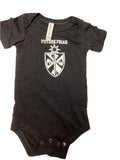 Washed Black Future Friar Onesie