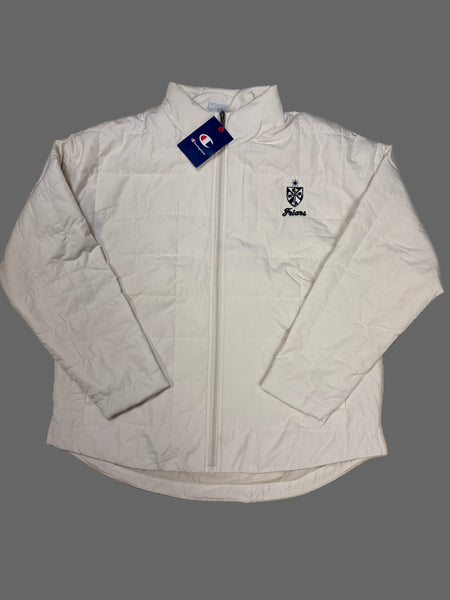 Champions Women's Full Zip Coat-White