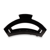 Open Black Small Hair Clip