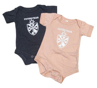 Washed Black Future Friar Onesie