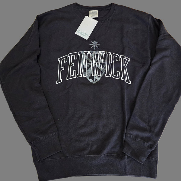 Comfort Wash Fenwick Crewneck -Black