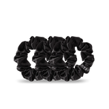 Jet Black Large Srunchies 3 pack