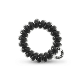 Jet Black- Large Spiral Hair Coil-3 pack