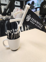Black 4 x 9 Mini Pennant