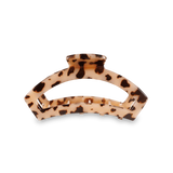 Open BLONDE Tortoise Small Hair Clip