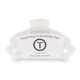 Open Coconut White Small Hair Clip