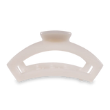 Open Coconut White Small Hair Clip