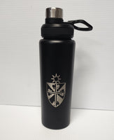 32 oz stainless steel Shield water bottle