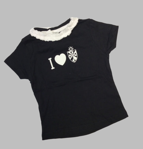 I Heart Fenwick Toddler Girls' Ruffle T-Shirt